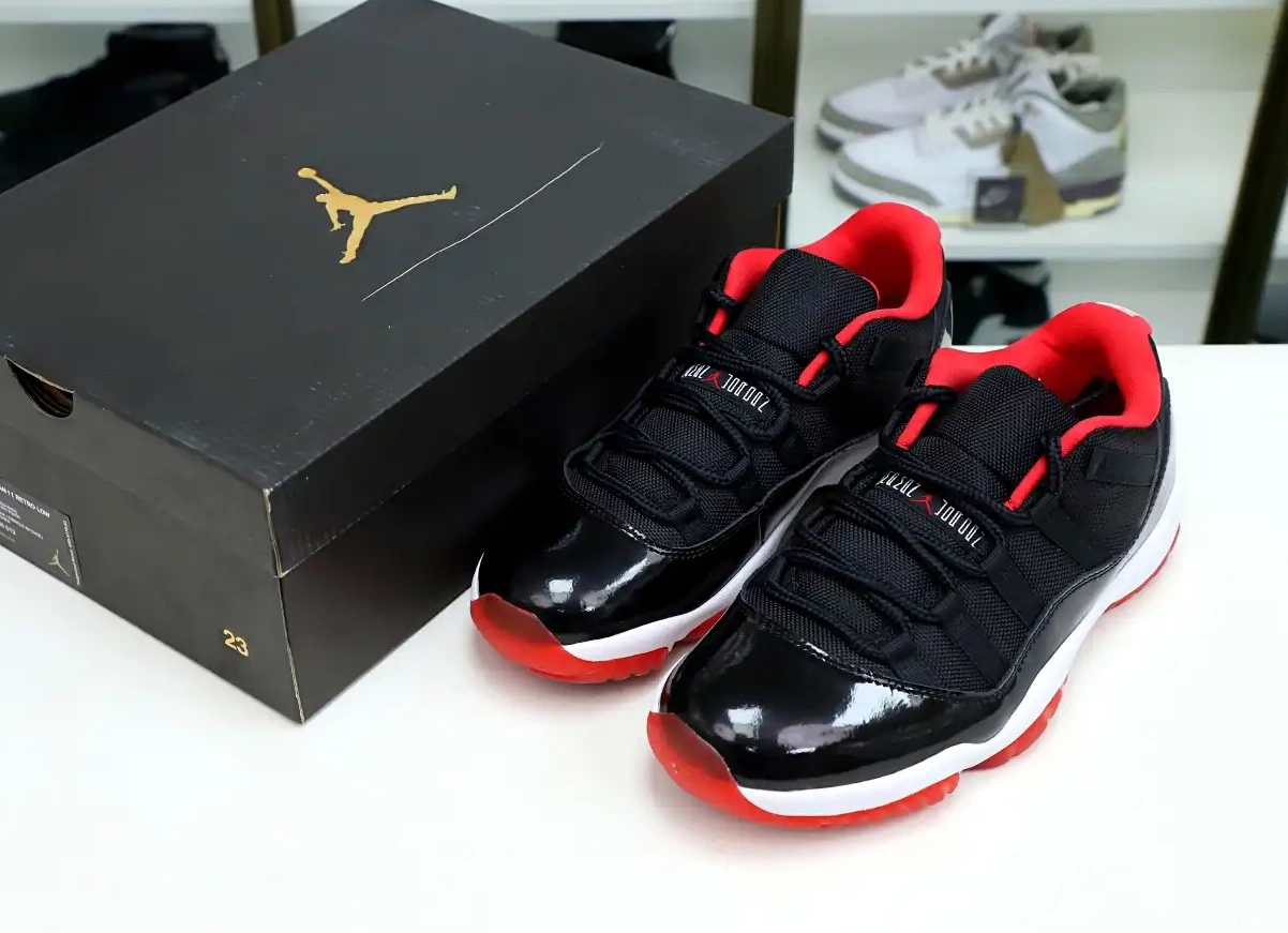 JORDAN RETRO AIR BRED LOW 11 0513